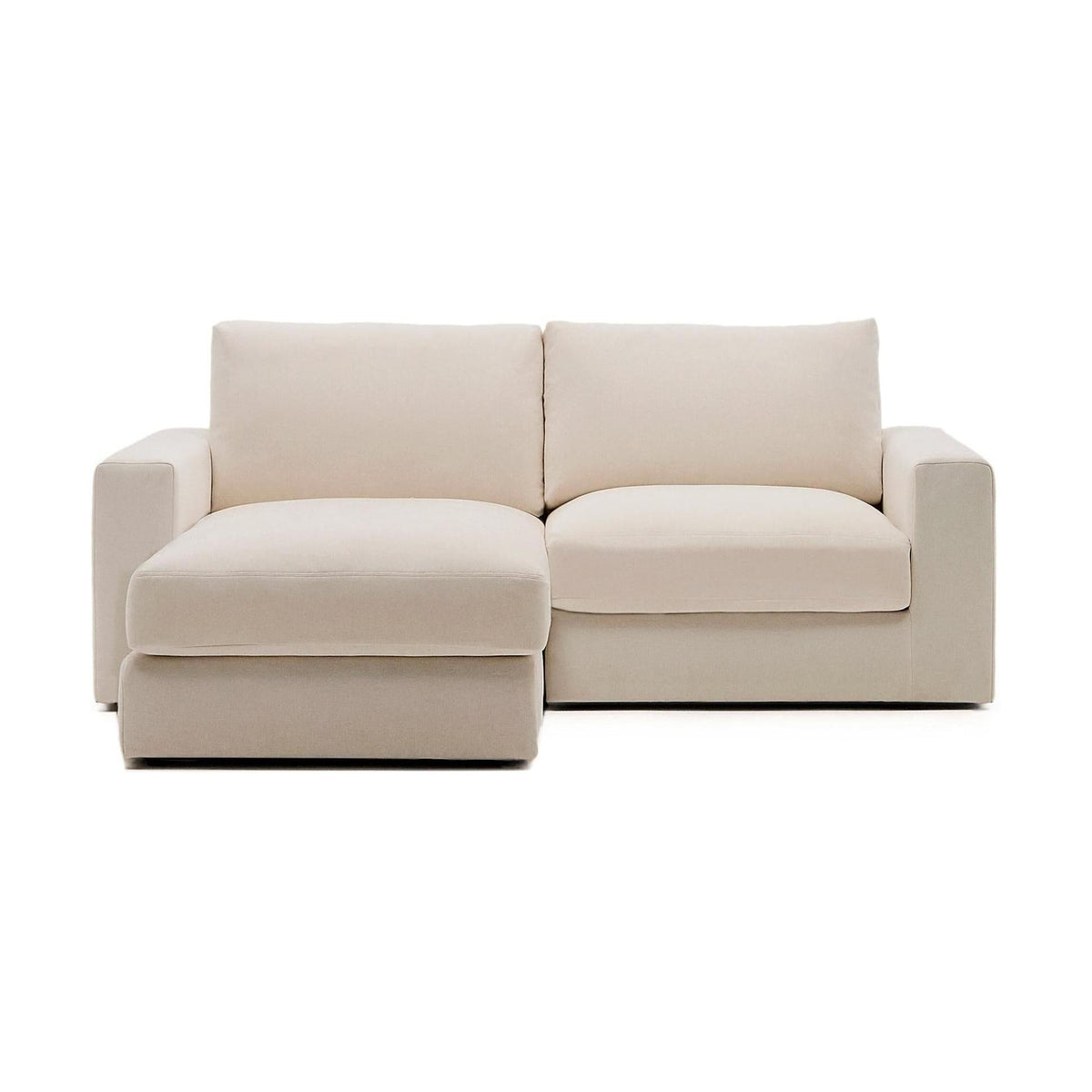 Kave Home Alea 3-zitsbank met chaise longue rechts Beige