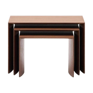 Kave Home Litto bijzettafel set van 3 Brown