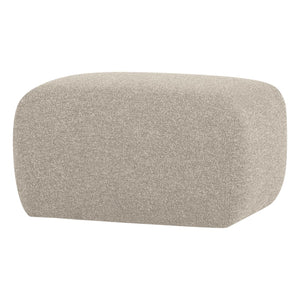 WOOOD Mojo Base poef bouclé Beige