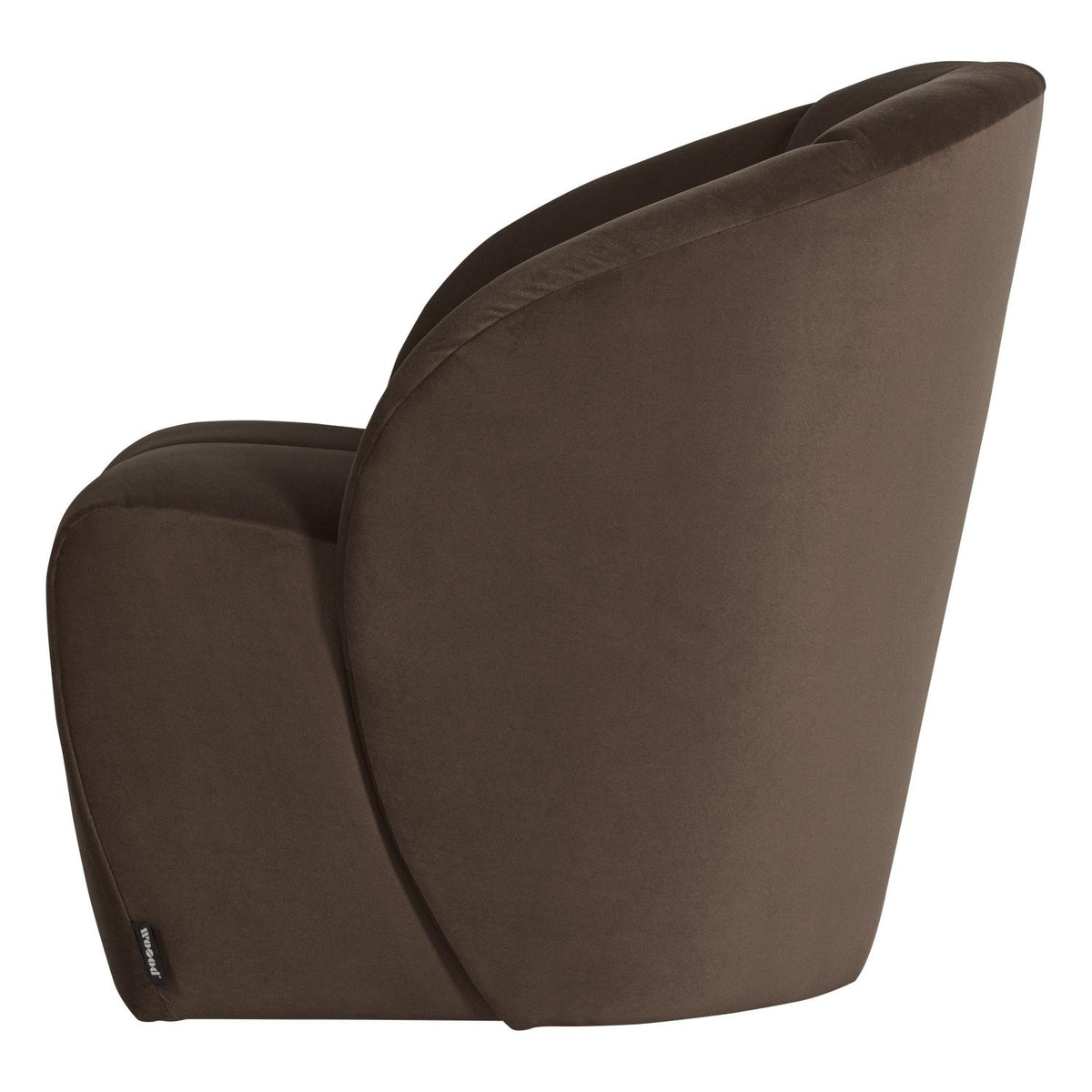 WOOOD Mojo draaifauteuil velvet Bruin