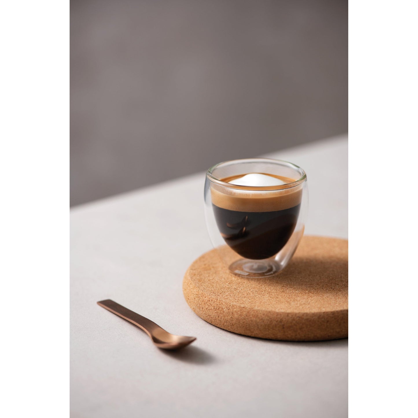 Bodum Pavina espressoglas dubbelwandig 80 ml set van 6 stuks
