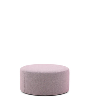 Kave Home Kaeli poef Ø90 cm bouclé Purple