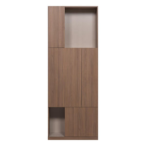 WOOOD Build opbergkast 80 cm Bruin