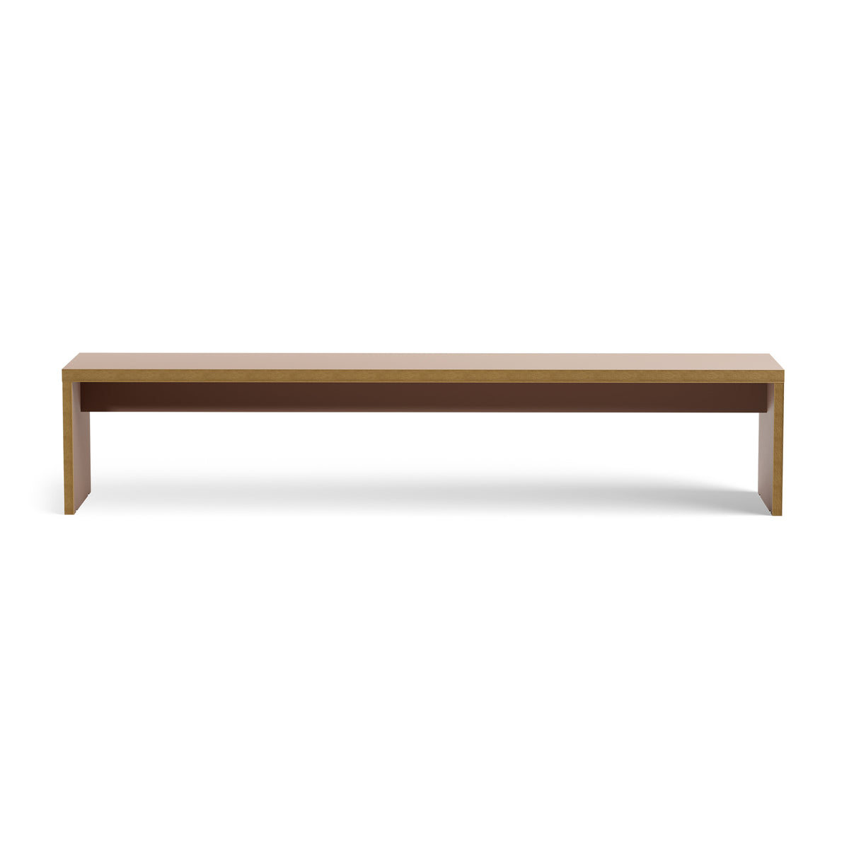 HKliving Bench eetkamerbank 220 cm Clay