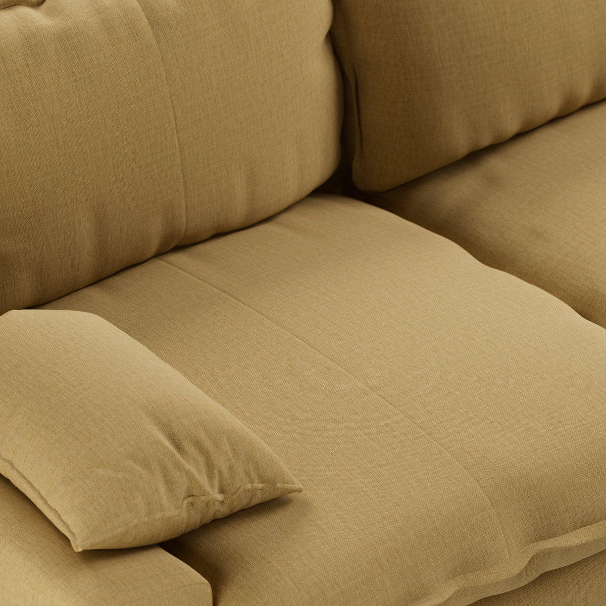 HKliving Retro 4-zitsbank Cocoon Beige