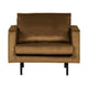 WOOOD Rodeo fauteuil velvet Honinggeel
