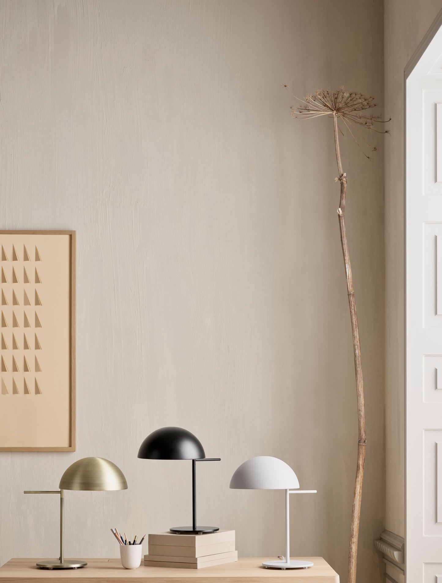 Bolia Aluna tafellamp Antique Brass
