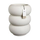 Elho Amber Roll High bloempot Ø43 cm Linnen White