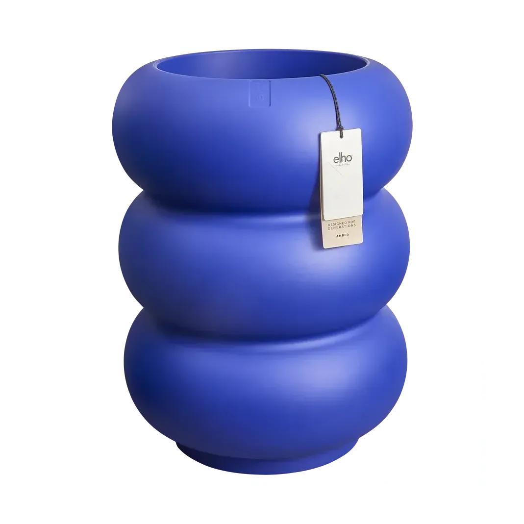 Elho Amber Roll High bloempot Ø43 cm Royal  Blue