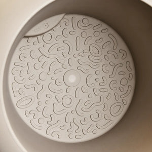 Elho Amber Roll Low bloempot Ø43 cm Balanced Beige
