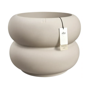 Elho Amber Roll Low bloempot Ø60 cm Balanced Beige