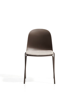 Kave Home Debari eetkamerstoel chenille Brown