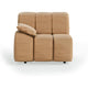 HKliving Wave bank left low arm Corduroy Rib Brown
