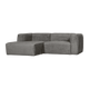 WOOOD Bean chaise longue bank links Structure Velvet Cloud Sky