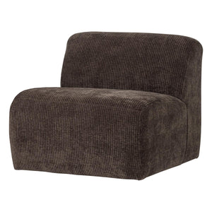WOOOD Mojo Base 1-zits bank rib Bruin