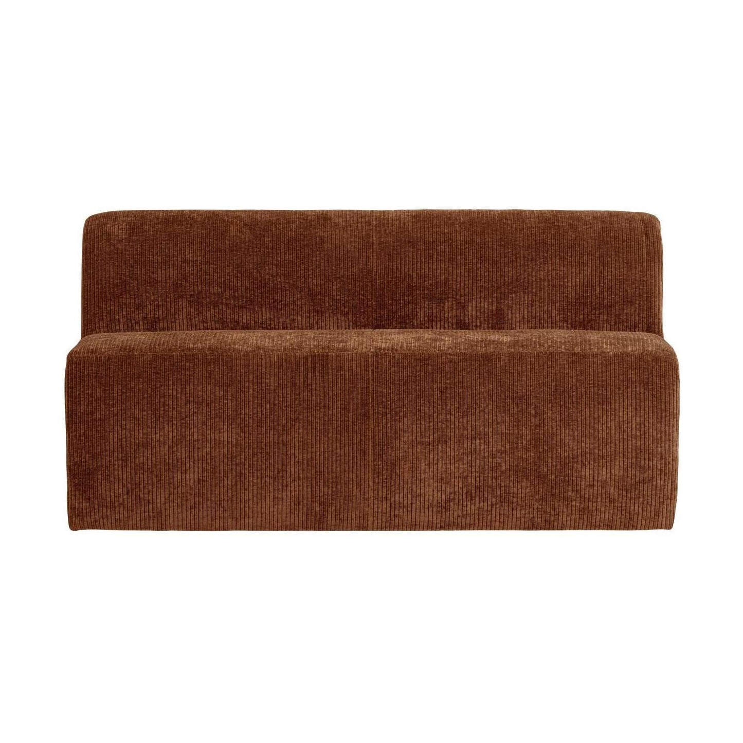 WOOOD Mojo Base eetkamerbank 164 cm rib Roestbruin