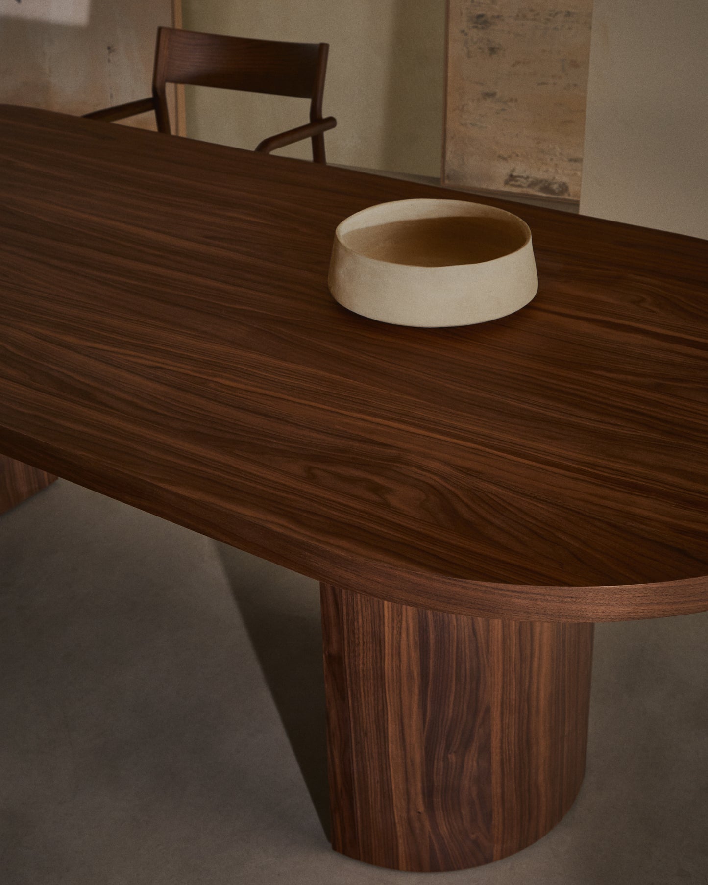 Kave Home Nealy eettafel 200x100 cm Naturel