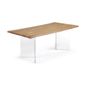 Kave Home Lotty eettafel rechthoek 180x100 cm Naturel