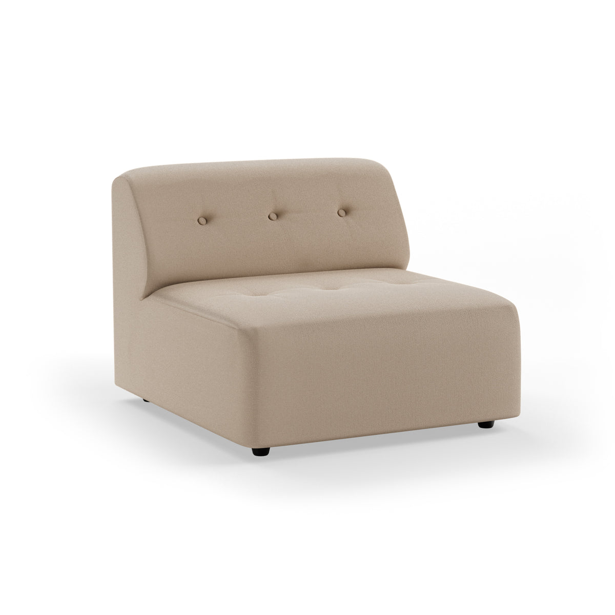 HKliving Vint bank middle Knotted Beige