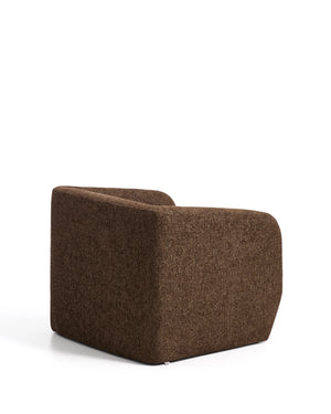 Kave Home Milare fauteuil Chocoladebruin