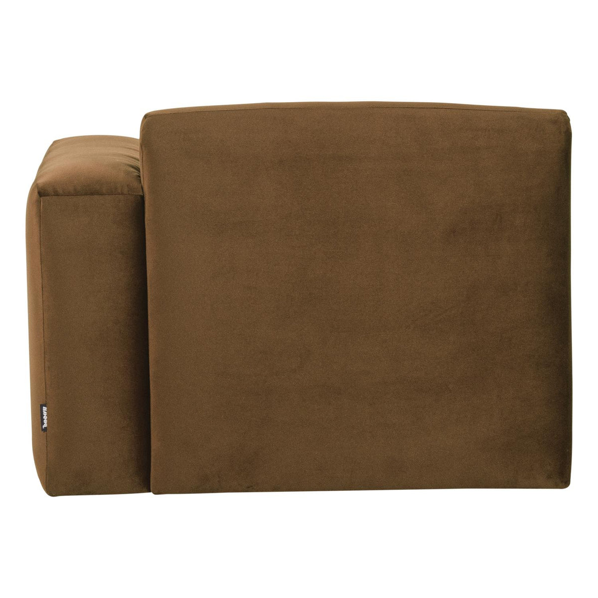 WOOOD Mojo Base 1-zits bank arm rechts velvet Honinggeel
