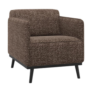 WOOOD Statement fauteuil met arm Bruin Melange