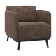 WOOOD Statement fauteuil met arm Bruin Melange