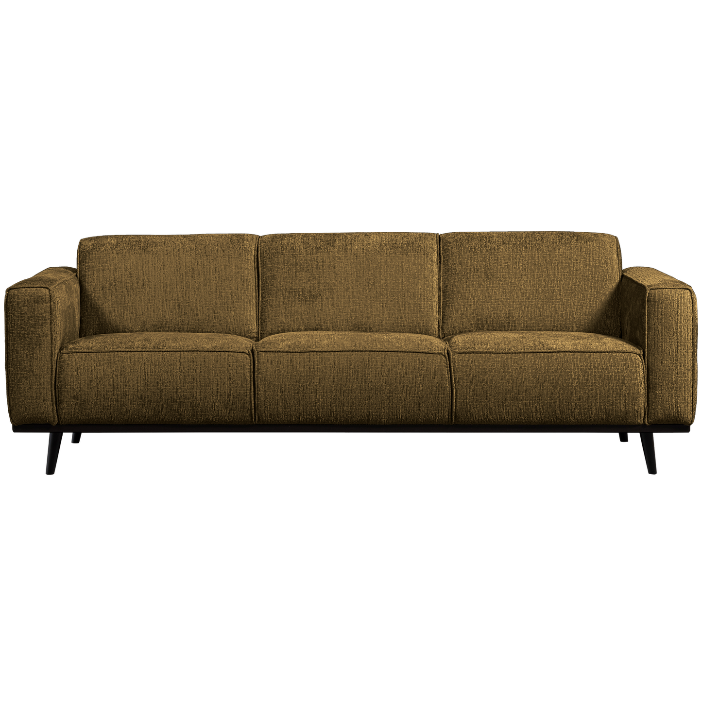 WOOOD Statement 3-zits bank Structure Velvet Brass