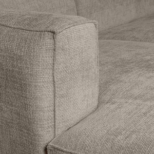 WOOOD Bean chaise longue bank links Grove Melange Travertin