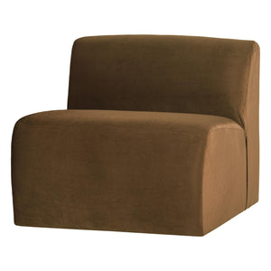 WOOOD Mojo Base 1-zits bank velvet Honinggeel