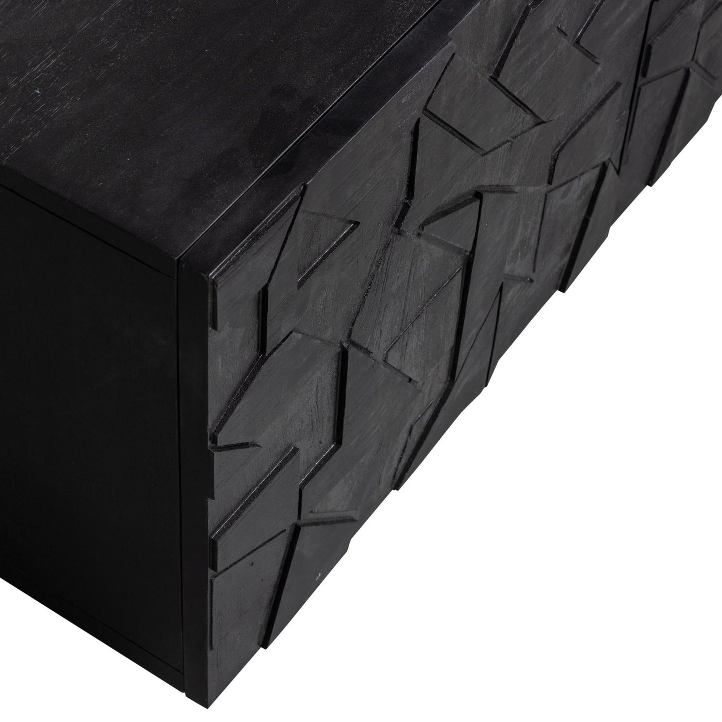 WOOOD Counter tv-meubel Zwart