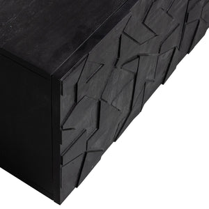 WOOOD Counter tv-meubel Zwart