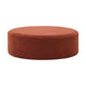 Kave Home Kaeli poef Ø120 cm bouclé Terracotta
