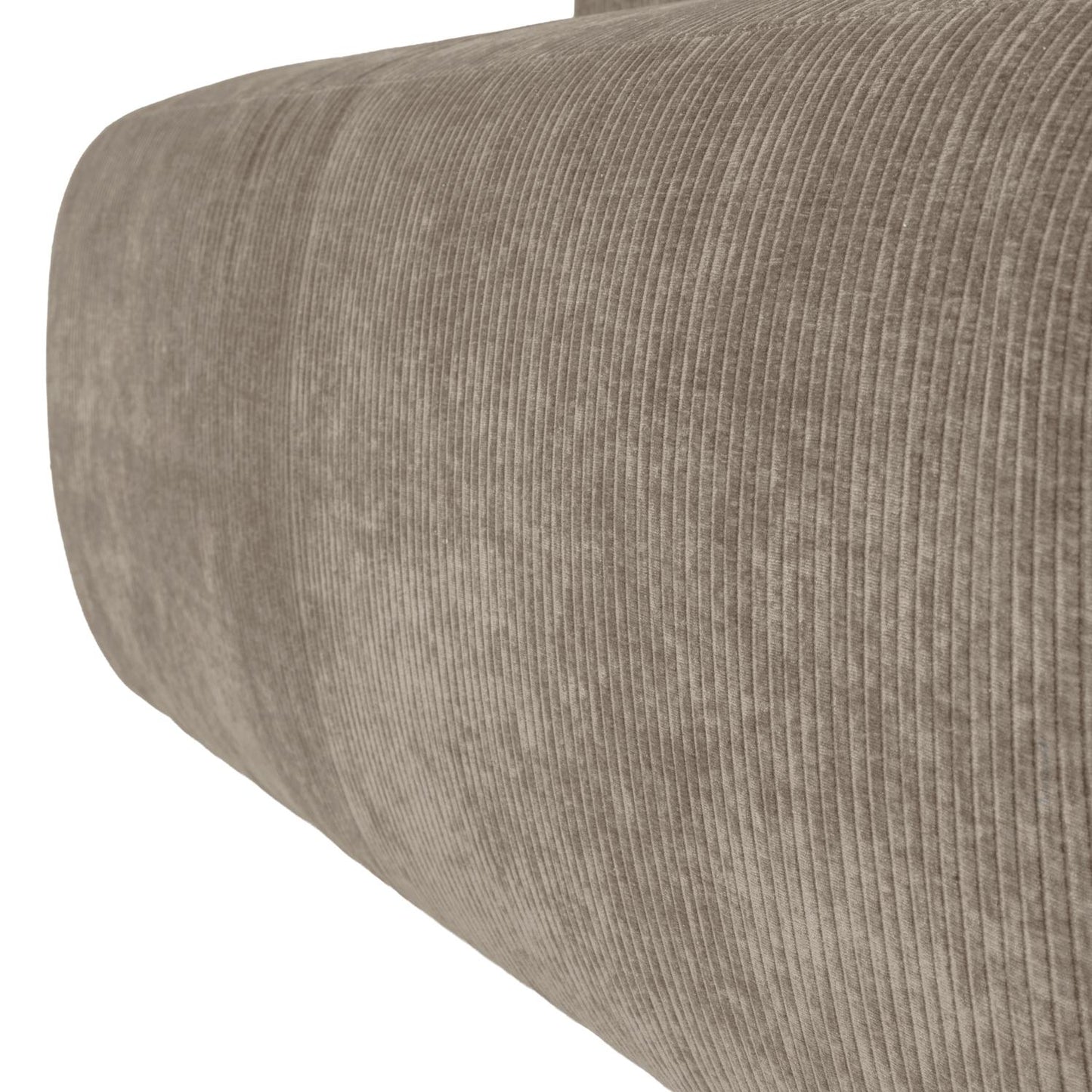 WOOOD Mojo Base eetkamerbank 164 cm rib Donkerzand