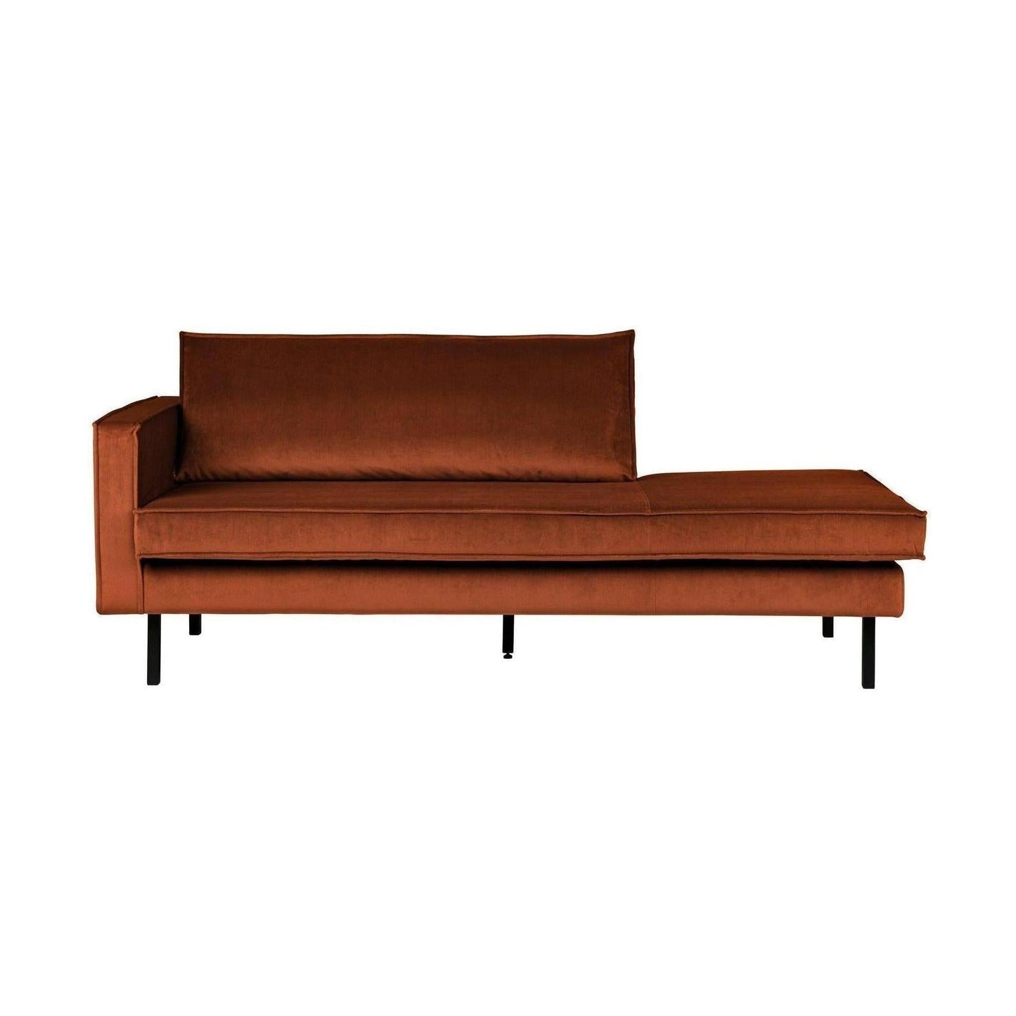 WOOOD Rodeo daybed links velvet Roest