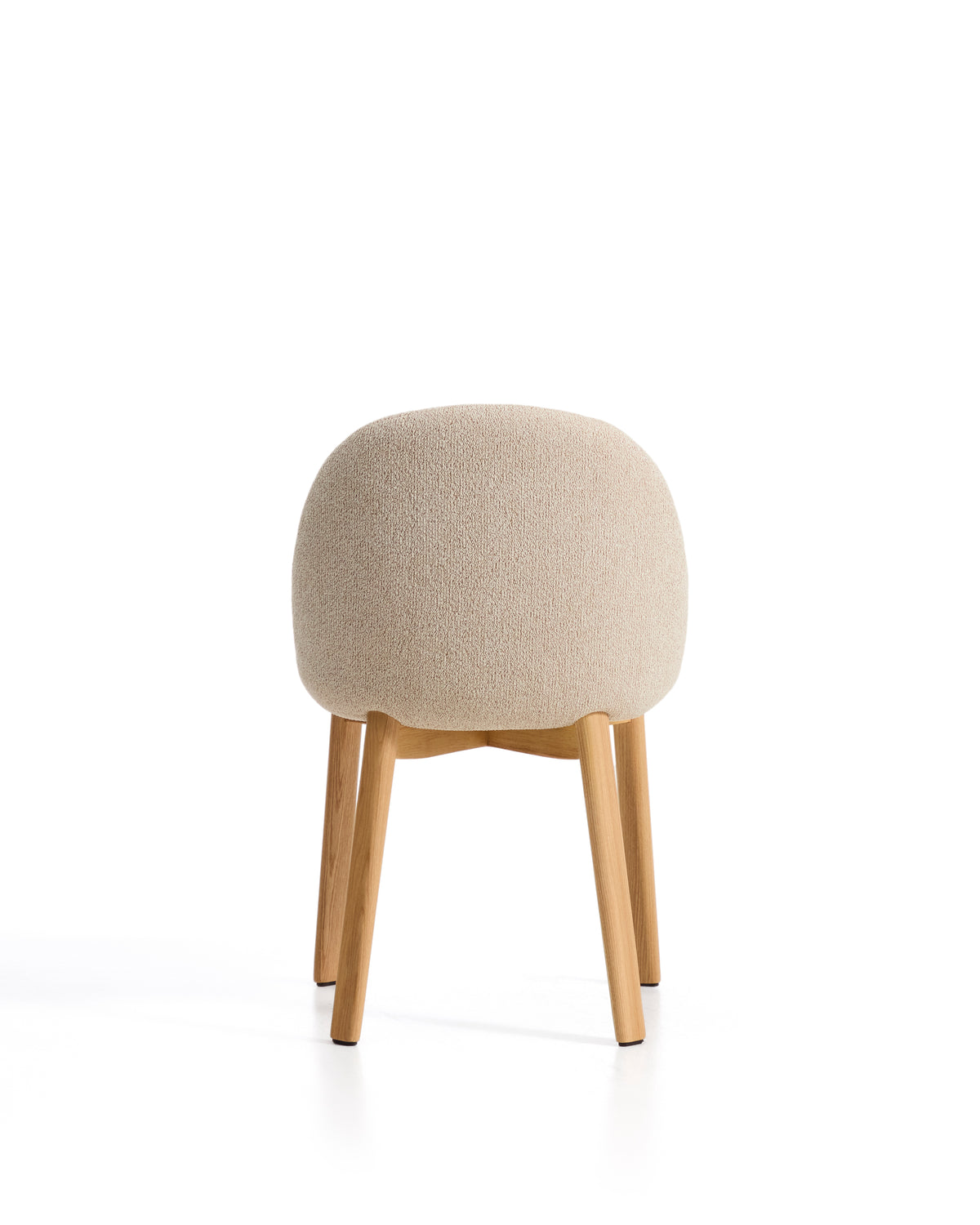 Kave Home Meila eetkamerstoel chenille Beige