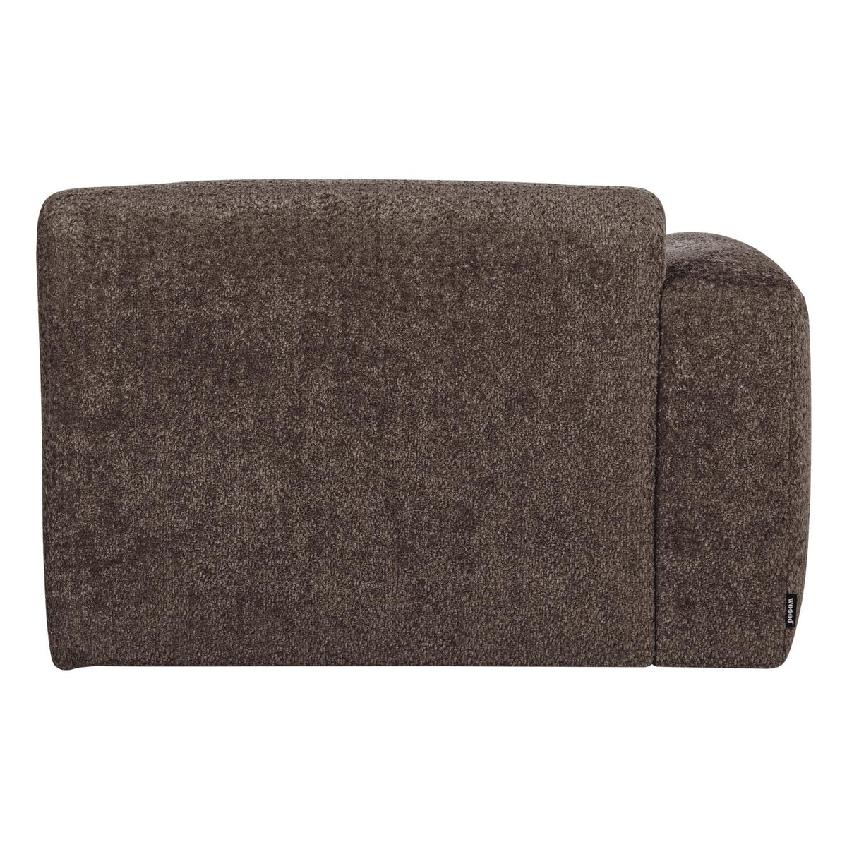 WOOOD Mojo Base chaise longue bank arm links wollig Bruin