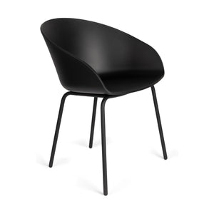 Zuiver Void eetkamerstoel Black