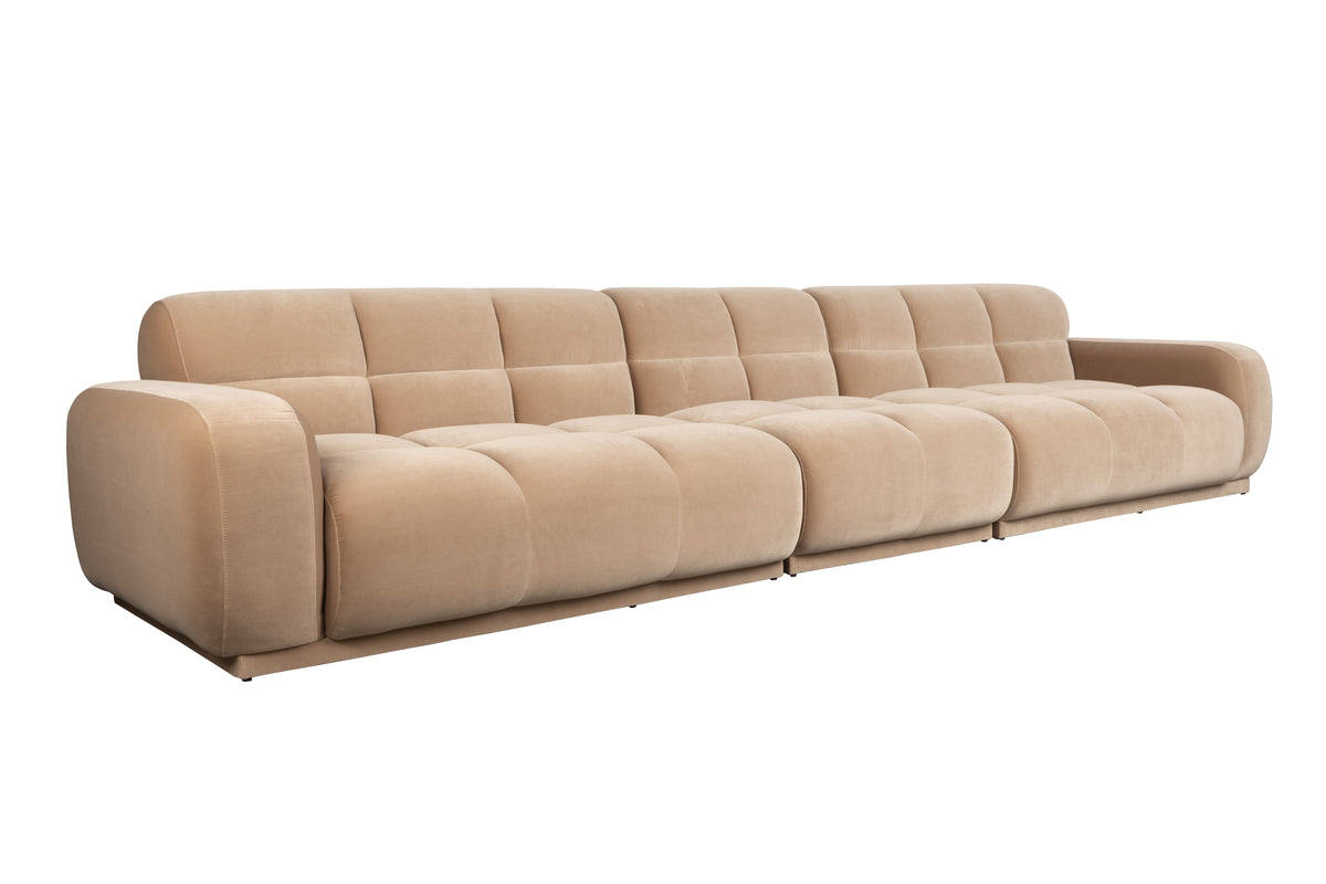 Zuiver Hazel 6-zitsbank Beige