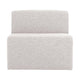 WOOOD Mojo Base 1-zits bank bouclé Ecru Melange