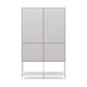 Kave Home Vedrana dressoir met 4 deuren Wit