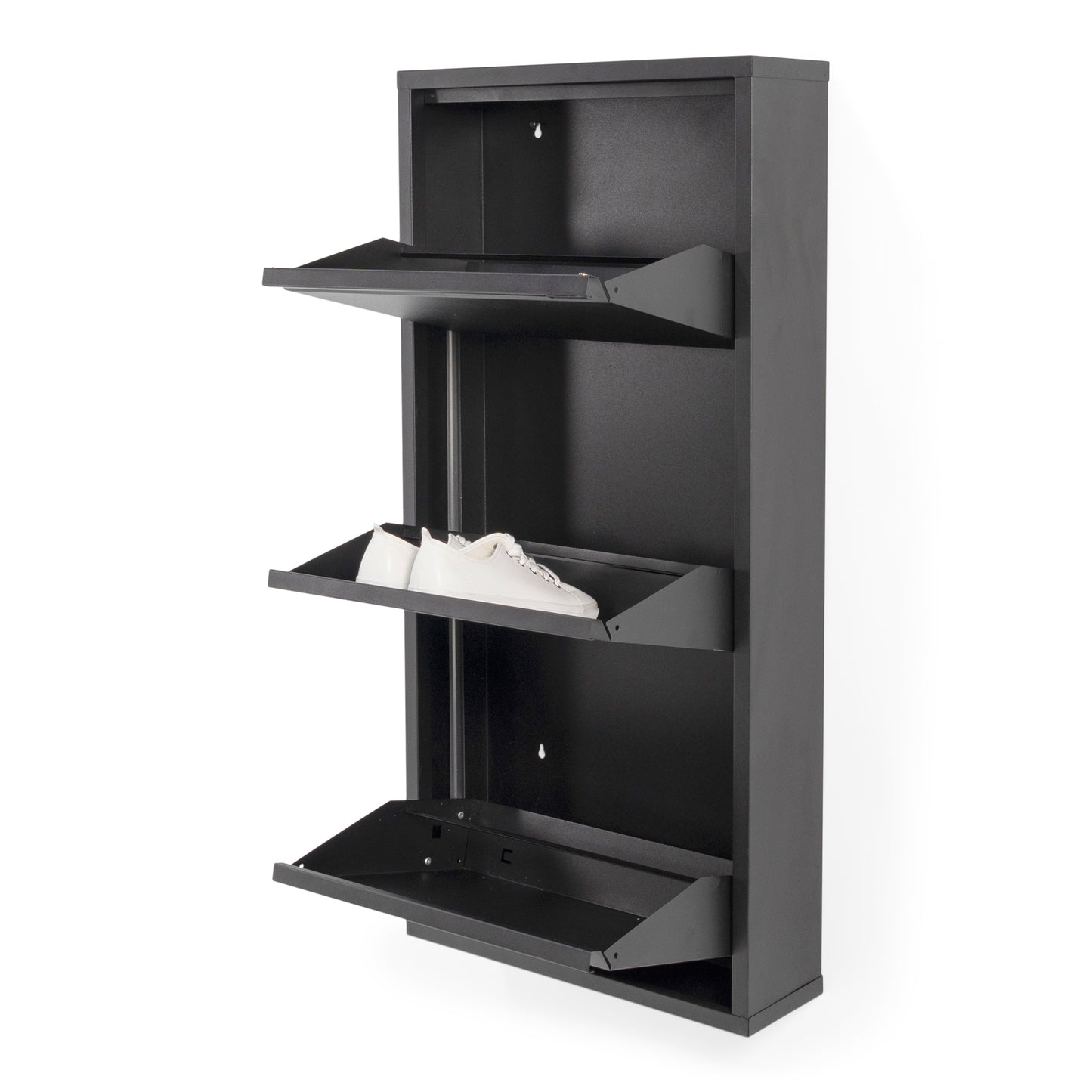 Spinder Design Billy 3 schoenenkast Zwart