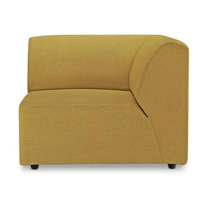 HKliving Jax bank right end Linnen Burnt Ochre