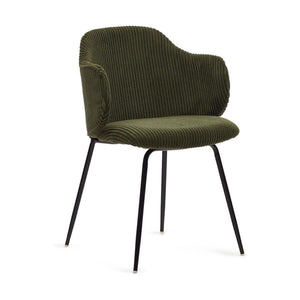 Kave Home Yunia eetkamerstoel Green