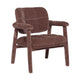 WOOOD Loom fauteuil chenille Oudroze