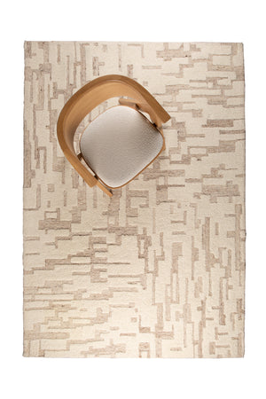 Zuiver Hills vloerkleed 230x160 cm Beige