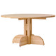 Audo Puffin eettafel rond Ø120 cm eiken Naturel