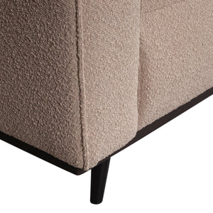WOOOD Statement 3-zits bank Bouclé Beige