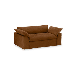 HKliving Nomad bank 204 cm Royal Velvet Caramel