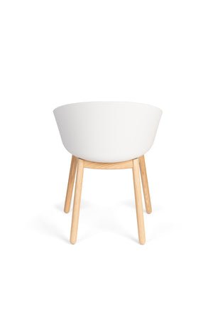 Zuiver Void eetkamerstoel Oak White
